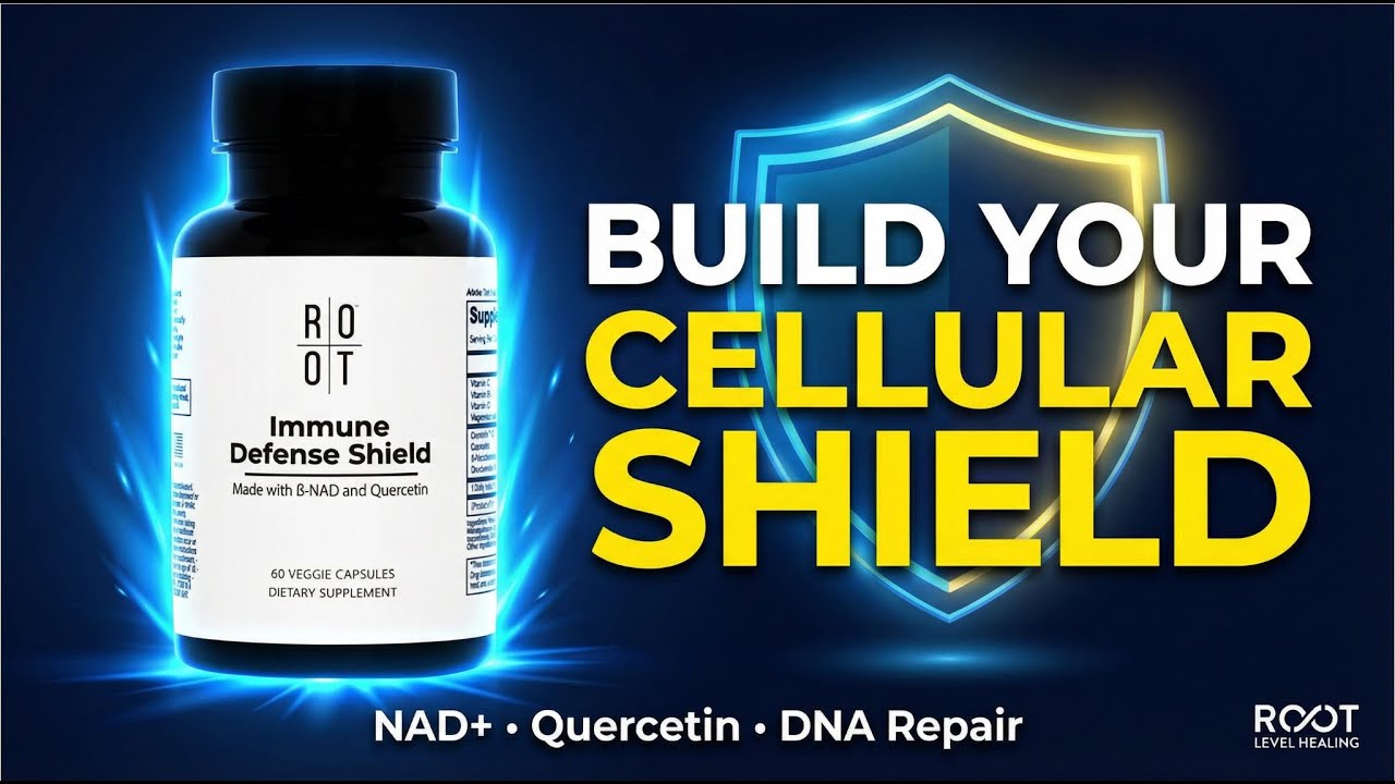 Immune Defense Shield: Build Your Cellular Shield with NAD+ & Quercetin Video