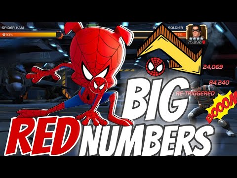 Spiderham Deals Some BIG RED NUMBERS | MCOC
