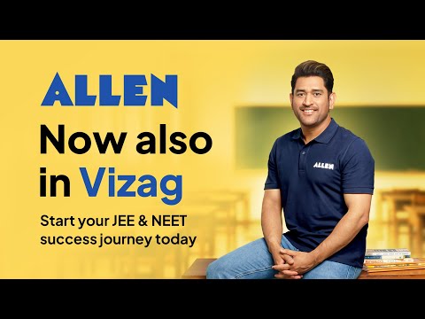 Vizag Students! 🚀 ALLEN is Now in Your City — Where Dreams Meet Determination!