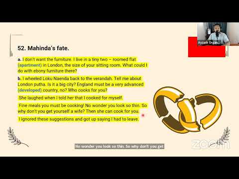 Action and Reaction Short Story Full Lecture | GCE AL (Arts) - English Literature (subject 73)