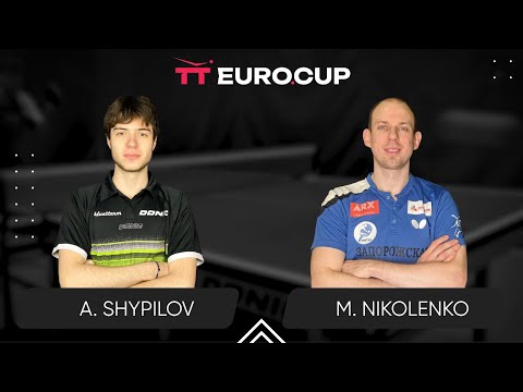 18:00 Anton Shypilov - Maksym Nikolenko 23.07.2025 TT Euro.Cup Ukraine Star. TABLE 4