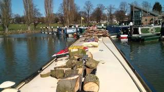 preview picture of video 'Entering Northampton marina'