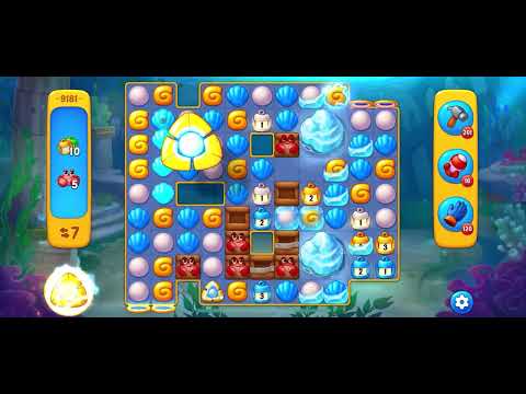 Fishdom level 9181 no boosters フィッシュダム