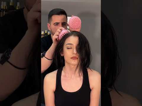 ASMR Head Massage for Relax #shorts