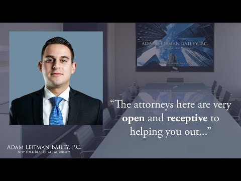 “The attorneys here are very open and receptive to helping you out…” testimonial video thumbnail