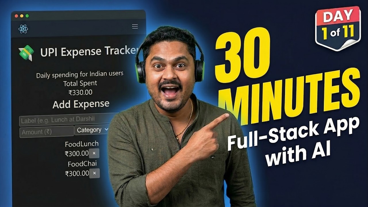 I Built a Full-Stack App in 30 Minutes Using Agentic AI (React + NestJS)