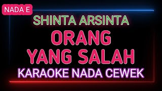 Download lagu ORANG YANG SALAH - Shinta Arsinta - Karaoke Nada Cewek mp3 Download lagu ORANG YANG SALAH - Shinta Arsinta - Karaoke Nada Cewek mp3