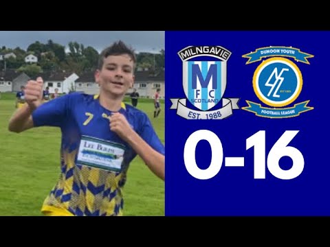 Highlights | Milngavie 0-16 DYFL