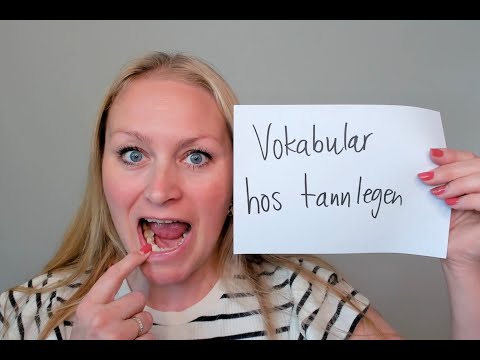 Video 1133 Vokabular hos tannlegen