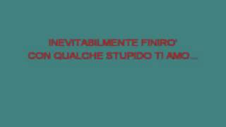 Qualche stupido ti amo [karaoke]