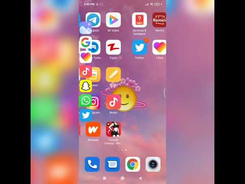 Floating Icons Video