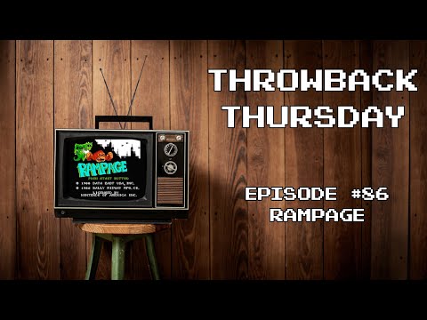 Rampage NES Gameplay (Throwback Thursday - Episode 86)