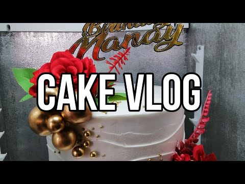 Cake vlog | Merlinda 64th birthday cake #cake #cakedecorating #cakedesign #homemade #birthdaycake
