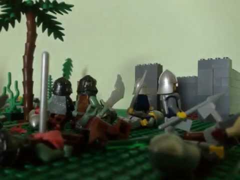 lego Ritter überfall auf das lager Orks vs Menschen
