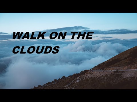 Air clouds floating above you. Relax music! )