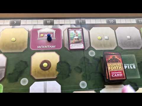 Setup, How To Play, Sample Turns of Venture Forth