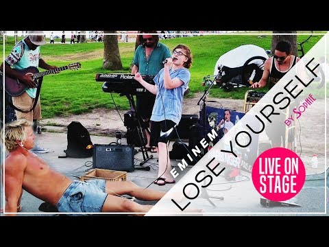 Lose Yourself - Eminem (Cover by Sophie Pecora) at Venice Beach California