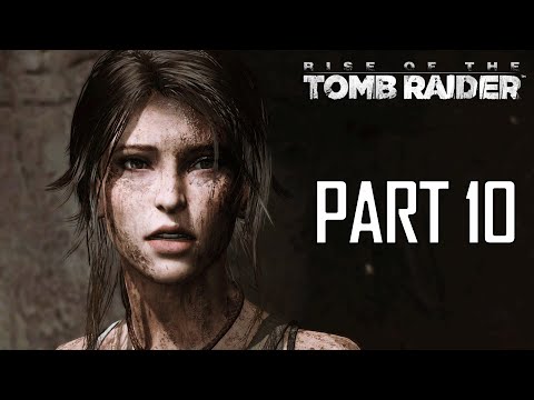 Rise of the Tomb Raider Gameplay Walkthrough Part 10 -  Compound Bow (Xbox One)