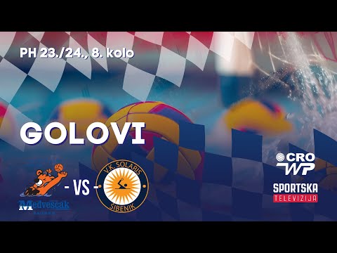 Golovi: PH 23/24, 8. kolo - VK Medveščak vs VK Solaris