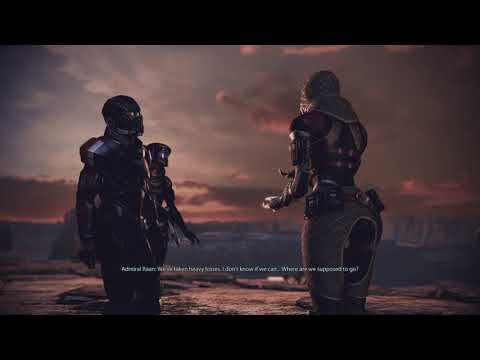 Mass Effect 3: LEGENDARY EDITION - Peace between Geth and Quarians (paragon speech)