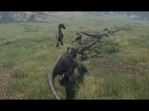 Can An ALLO Survive a Utah Pack Attack?? - Allo vs Utah 1v6 - The Isle Gameplay