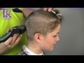 I love to go ultra short! clipper haircut of Jacky by Theo Knoop