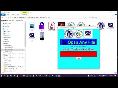 File Encrypt And Decrypt Using Software Java