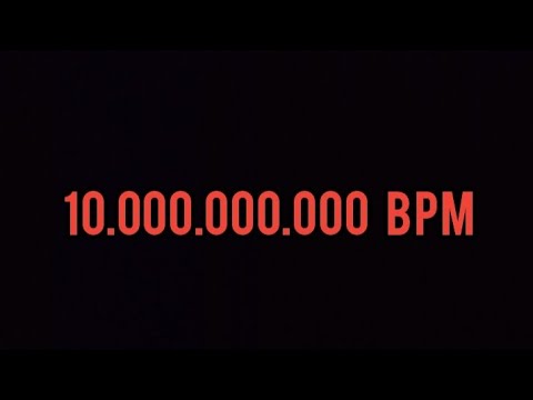 10 Trillions BPM (beats per minute) !!Impossible Experiment!! (it's definitely not a rickroll)