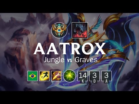 Aatrox Jungle vs Graves - BR Challenger Patch 8.13