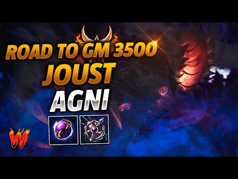 AGNI, SE LLEGARA AL PERFECT? - Warchi - Smite Joust Road to GM 3500