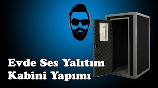 Evde Ses Yalıtım odası / Kabini Yapımı