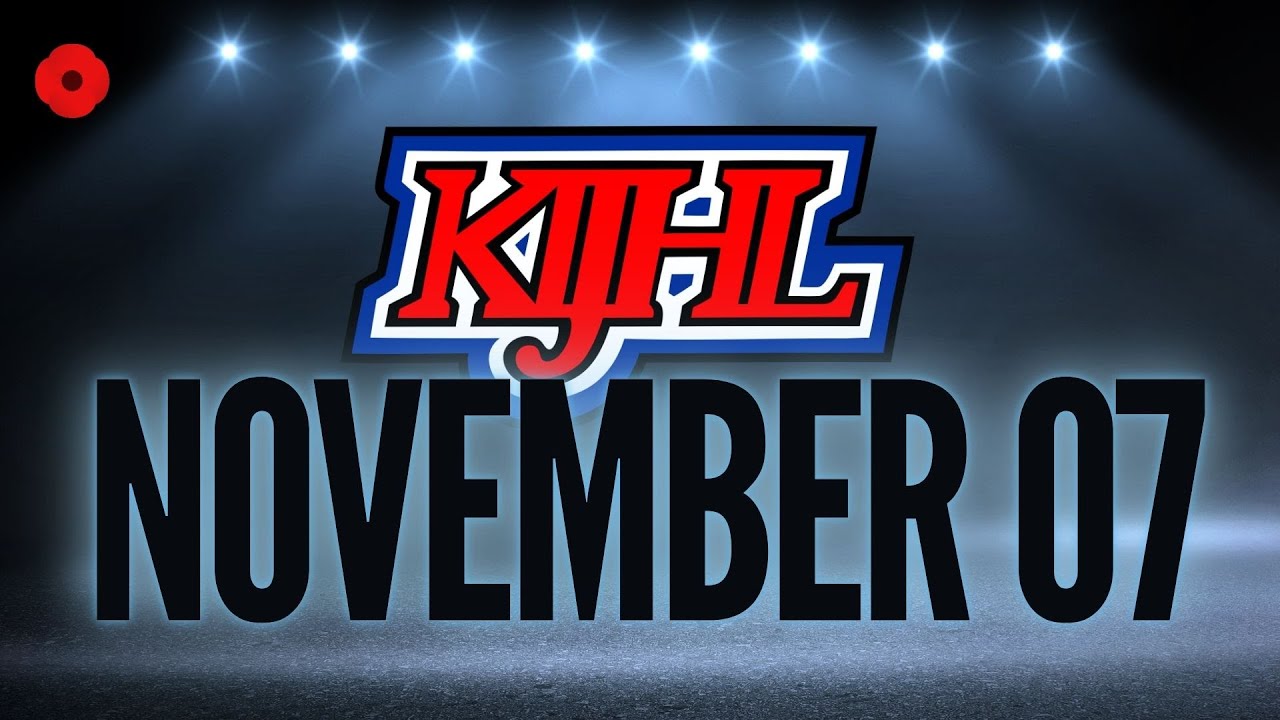 KIJHL Gameday - Nov.7/25