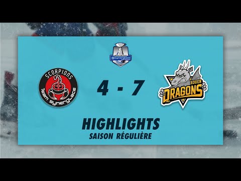 Scorpions de Mulhouse 4-7 Dragons de Rouen - Highlights - Coupe de France 2022/23