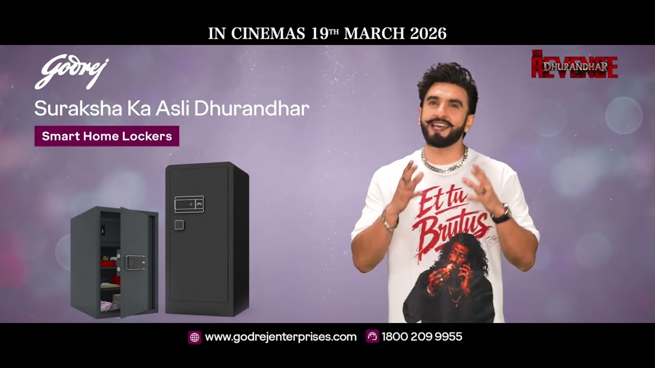 Godrej Home Lockers Teams Up With Dhurandhar: The Revenge and Ranveer Singh to Redefine Home Security