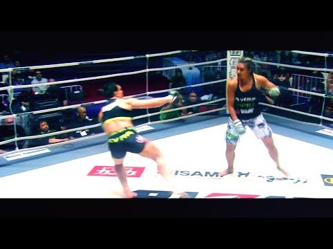 Lei'D Tapa Knocks Down Gabi Garcia
