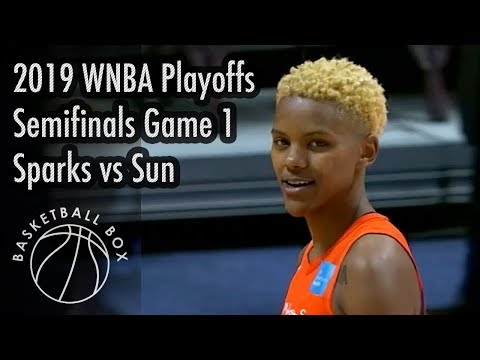 [WNBA Playoffs Semifinals Game1] Sparks vs Sun, Full Game Highlights, September 17, 2019