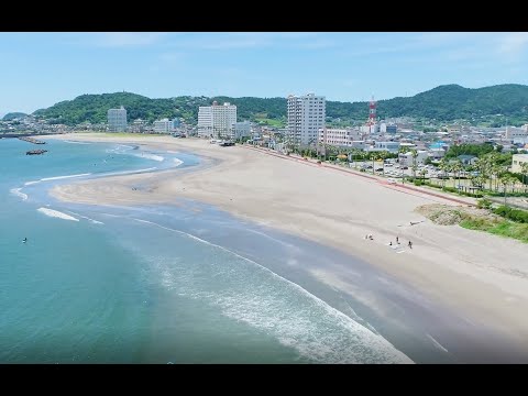 千葉県鴨川市　風光明媚な美しい海岸線