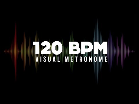 120 BPM Metronome (Visual Metronome / Click Track)