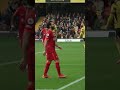 👑 Liverpool’s away end reacts to Mo Salah’s goal at Watford.