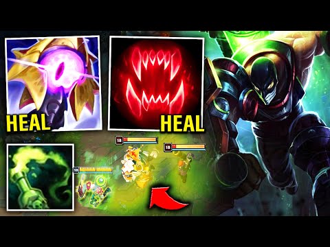 Singed but my Poison out-heals any damage I take (Max Heal Build)