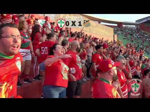 O inicio da copa paulista: Portuguesa 0 x 1 Agua Santa