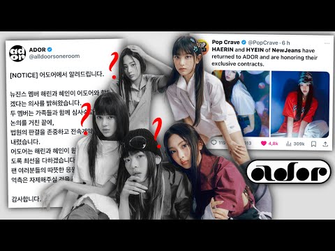 NEWJEANS returned to ADOR... let's talk about