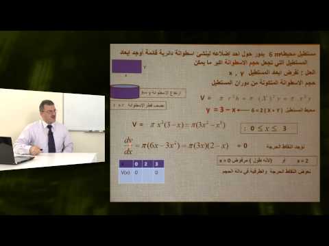 الرياضيات - الصف الثانى عشر - النمذجة والاوفقية 1