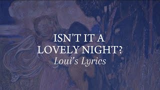 Isn’t It a Lovely Night? - The Decemberists (tradução)