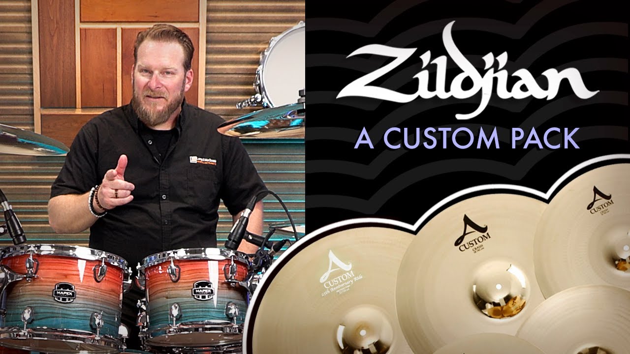 opens link to Next-Level Sound: ZILDJIAN A Custom 5 Pack Put to the Test! 🥁