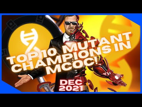 TOP 10 Mutant Champions In MCOC! December 2021!