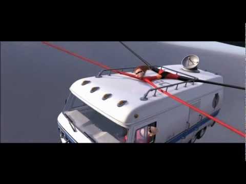 The Incredibles - Return to city brake scene