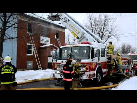 Depew FD Structure Fire - Boys & Girls Club - 60 Preston st