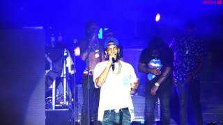 Nipsey Hussle - "Fuck Donald Trump" Mt  Kushmore Concert | BREALTV