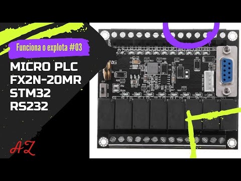 ⚡ Micro PLC con STM32 "FX2N-20MR" GX Devoloper